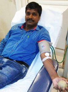 Dr. Swadesh Muduli Donates Blood – Inspiring Youth Towards Social Responsibility | Trytoon Academy