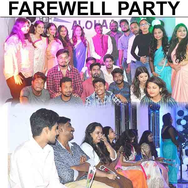 Trytoon Academy students enjoying the vibrant farewell party as part of TRYTOONIAN 360 activities, celebrating memories and achievements together."