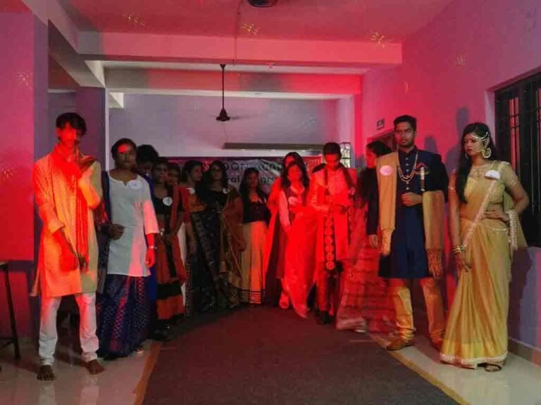 Creative fashion board presentations by students