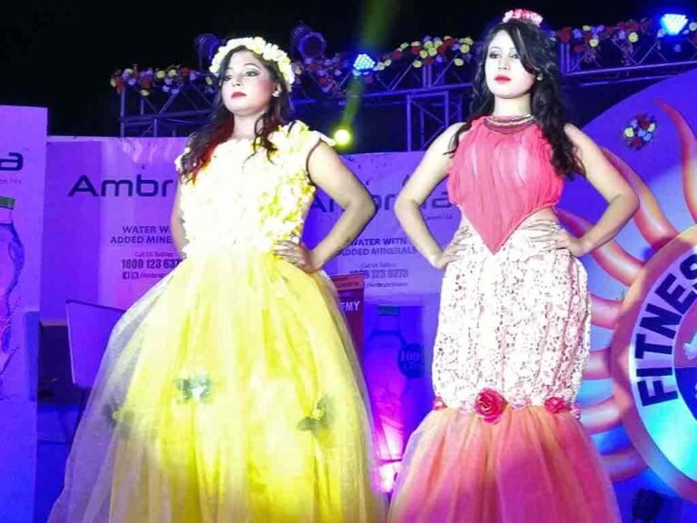 Fashion design workshop during competition activities