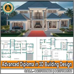 dvanced Diploma in 3D Building Design course at Trytoon Academy – Learn 3D modeling, architectural visualization, and building design skills. - Complete Architectural Design Program