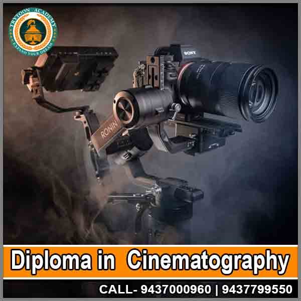 Diploma in Cinematography course at Trytoon Academy with hands-on training and expert instructors.
