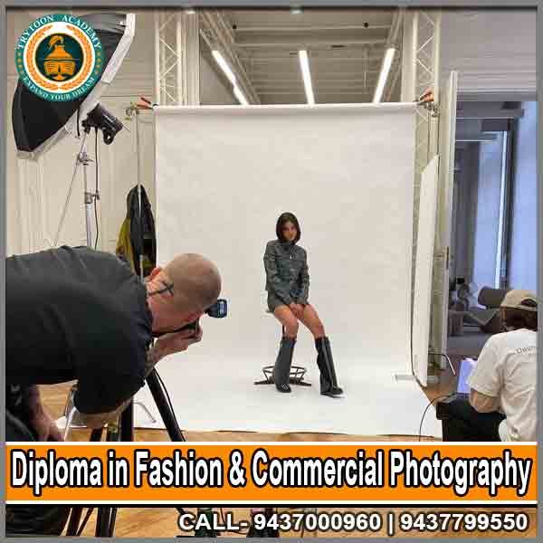 Diploma in Fashion photography course and Commercial Photography course at Trytoon Academy, professional photography training with practical assignments and expert faculty.