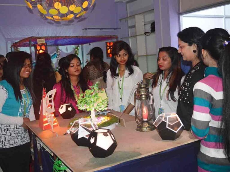 Students creating digital interior design models using SketchUp