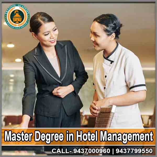 Students pursuing Master Degree in Hotel Management Courses at Trytoon Academy Bhubaneswar gaining professional skills in hospitality, culinary arts, hotel operations, and management training.