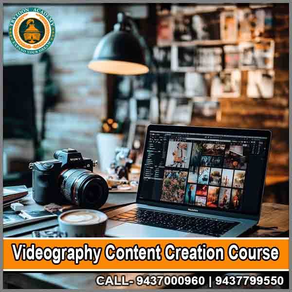 Students learning professional videography and content creation at Trytoon Academy – Certificate in Basic Videography and Content Creation Course in Bhubaneswar, Odisha.